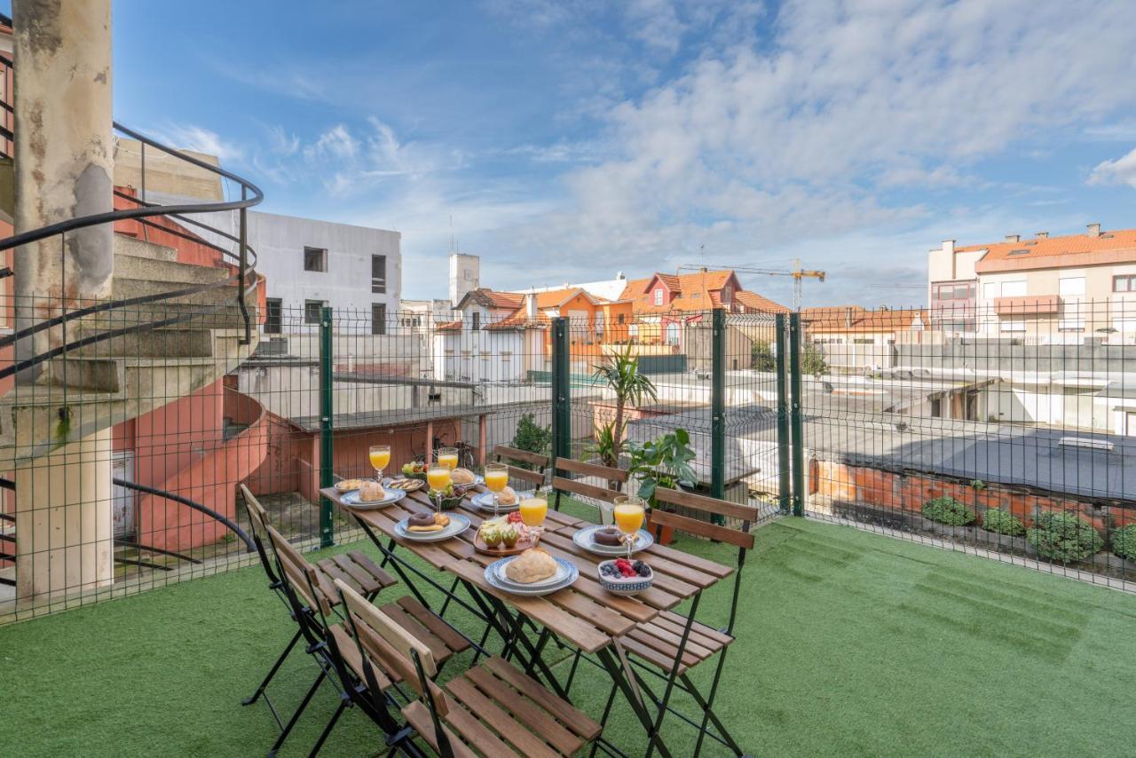 Host Wise - Spacious Fresh Flat W Terrace - Near Sea Espinho  Esterno foto