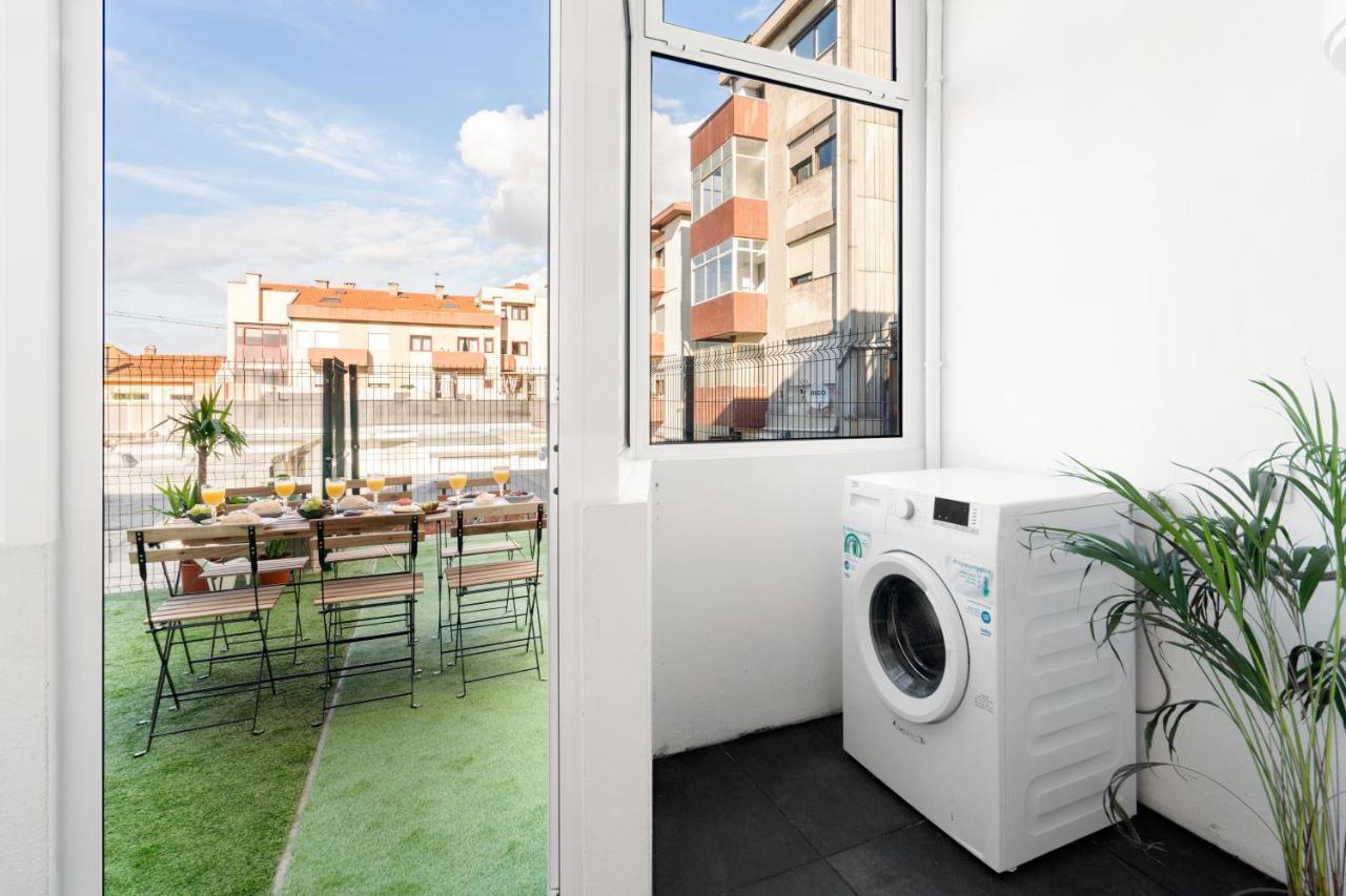 Host Wise - Spacious Fresh Flat W Terrace - Near Sea Espinho  Esterno foto